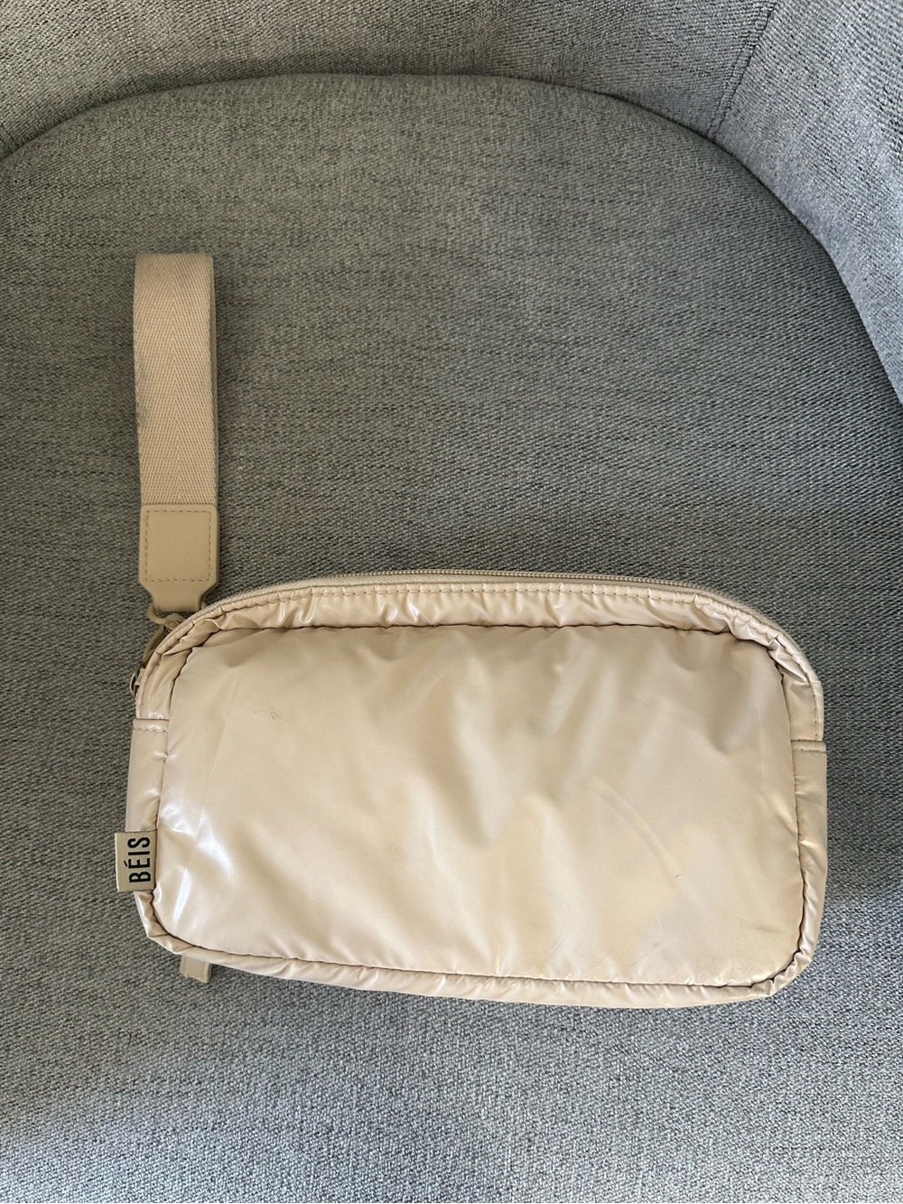 Beis Air Expandable Pouch in Beige